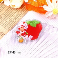 2025 Offre Spéciale mignon arc-en-ciel fille bricolage coque de téléphone portable accessoires dessin animé acrylique autocollant perles en plastique Flatback Badge bobines