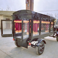 Cercueil mobile vintage, voiture funéraire, chariot funéraire, charrette funéraire à vendre