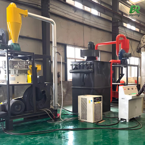 เครื่องรีไซเคิลแยกพลาสติกและอะลูมิเนียมแบบคอมโพสิต กำลังการผลิตสูง 200-300 กก./ชม. พร้อมเครื่องยนต์และมอเตอร์ - Product Image 2