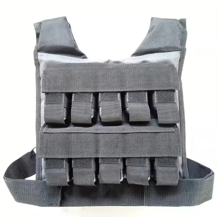 Outdoor Tactisch Vest Tactisch Jack Interne Zakken Verstelbaar Gewicht Ijzeren Blok Gymvest