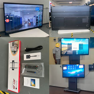 Tableaux blancs interactifs 4K <span class=keywords><strong>de</strong></span> 43 à 110 pouces 21 ans d'expertise pour les écoles Bureaux d'entreprise Connectivité et support double système - Product Image 6