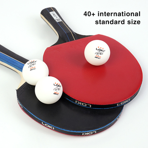 En stock Loki Wholesale Balles de tennis de table 1-3 étoiles, plus arrondies, blanches et <span class=keywords><strong>orange</strong></span>, 40+ mm, avec une meilleure élasticité - Product Image 5