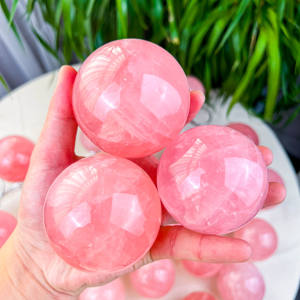 Оптовые высококачественные натуральные сферы из различных смешанных материалов, кристаллы для рукоделия и декора, целебные камни - Product Image 4