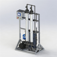 Système de recyclage des eaux usées avec équipement de membrane d'ultrafiltration UF 500L/H / Prix usine d'eau minérale