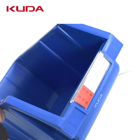 Boîte à pièces en plastique KUDA A3, épaissie, à ouverture oblique, type combiné, boîte de rangement pour matériel, 340x200x155mm