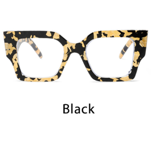 Gafas cuadradas Retro para ordenador, Material de PC con bisagra de resorte de colores, Monturas ópticas antiluz azul - Product Image 3