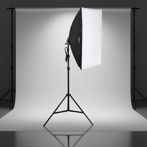 Kit d'éclairage Softbox 20 pouces x 28 pouces 30W 5500K LED avec support réglable pour studio photo - Product Image 2