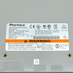 ไดรเวอร์มัลติโปรโตคอล HMI รุ่นใหม่ล่าสุด Pro-face PFXGP4401TAD รองรับ RS232/485 AC สำหรับระบบอัตโนมัติอุตสาหกรรม ของแท้ - Product Image 4