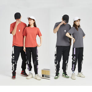 Camisetas de peso pesado con logotipo personalizado de primera calidad, Camiseta 100% de algodón para <span class=keywords><strong>hombre</strong></span>, camisetas en blanco de gran tamaño de algodón grueso 220GSM - Product Image 6