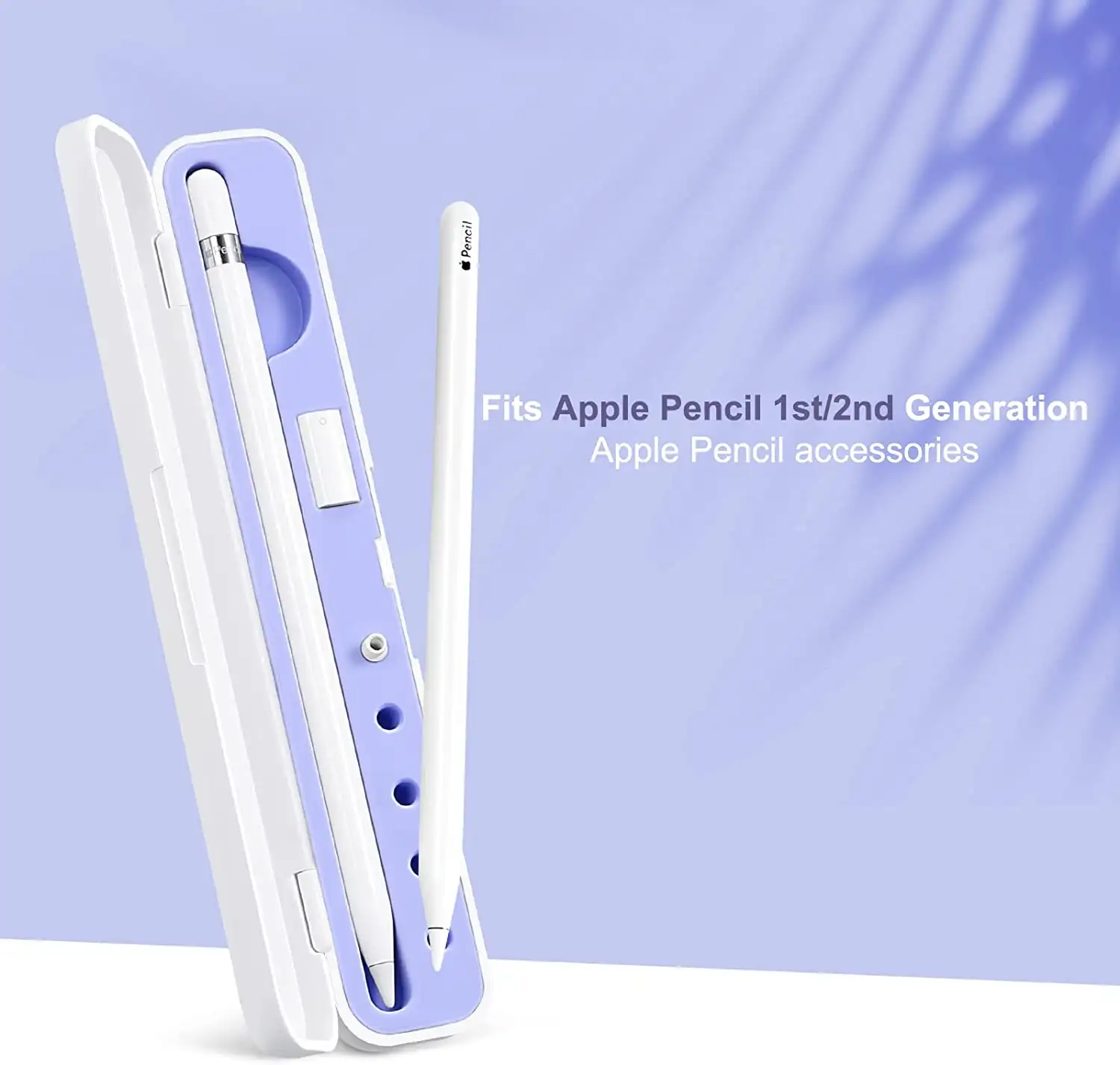 Apple Pencil 12用ポータブルストレージハードボックススタイラスペンケース