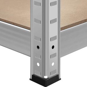 <span class=keywords><strong>Scaffali</strong></span> per Garage in acciaio a 5 livelli con ripiani in metallo con <span class=keywords><strong>dimensioni</strong></span> di protezione contro la corrosione H150 X W70 X D30 - Product Image 4