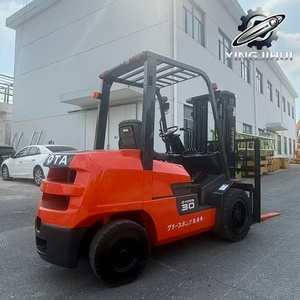 Chariot élévateur TOYOTA FDZN30 3 tonnes d'occasion, importé du Japon, moteur 1DZ-2, machine d'occasion, alimentation au carburant, capacité 3000 kg, avec déplacement latéral. - Product Image 2