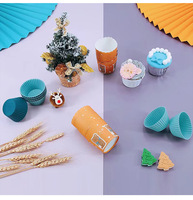 Ensemble de 135 accessoires de décoration pour gâteaux en silicone et acier inoxydable, outils de pâtisserie réutilisables et écologiques