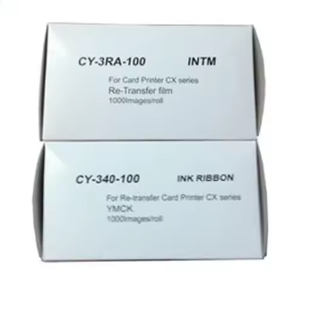 カードプリンター CY-340-100 フィルムリボン CY-3RA-100 JVCケンウッド社製「純正品」インクリボン 型番：CY-P340A(CY+340+100
