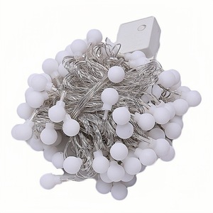 Factory Direct Christmas Weddings Patio Garden DecorationsLED String Lights Solar &amp; USB PLUG Charging Globe Light - Product Image 1