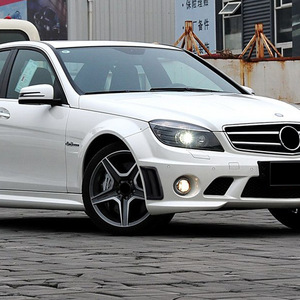 Mercedes-Benz C-Class W204 S204 Front Bumper Side Air Intake Decal Carbon Fiber Texture Adhesive Modification - Product Image 3