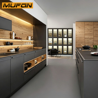 Modern Daire Akıllı Mutfak Dolapları Seti Komple Tüm Ev Özelleştirme Mobilyaları Ada Tipi Modüler Ücretsiz 3D Tasarım