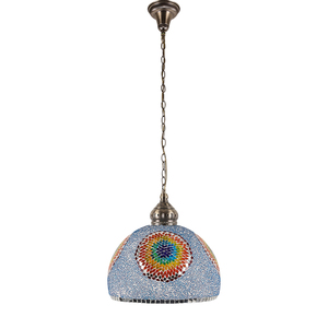 Lámpara colgante de cristal romántica vintage redonda de estilo turco para restaurante, cafetería, <span class=keywords><strong>bar</strong></span> occidental y decoración de hotel. - Product Image 1