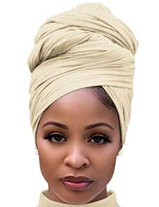 Écharpe en jersey grande taille Hijab extensible Écharpes pour la tête Vente en gros d'étoles Jersey Coton Hijab pour femmes - Product Image 4