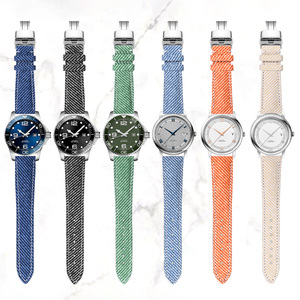 New Arrival Canvas Dây Đeo Đồng Hồ 19Mm <span class=keywords><strong>20Mm</strong></span> 21Mm Nylon Vòng Lặp Với Pin Khóa Đồng Hồ Phụ Kiện Nhà Máy Trực Tiếp Bán Đồng Hồ Vành Đai - Product Image 6