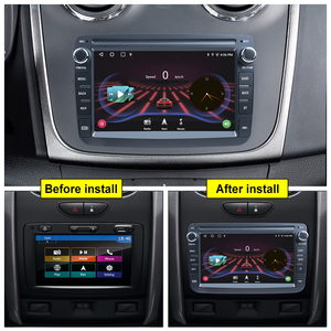 Autoradio Android con GPS AHD per Renault <span class=keywords><strong>Dacia</strong></span> Duster Logan 2 <span class=keywords><strong>Sandero</strong></span> Lodgy Lada Xray Captur Dokker, Lettore Multimediale per Auto con FM/RDS - Product Image 3