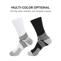Chaussettes de sport antidérapantes, chaussettes de football, chaussettes de sport de performance, chaussettes de football à semelle en tissu éponge pour hommes et femmes