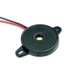 Zumbador Piezoeléctrico Pasivo Externo de 22.5 mm de Altura y 4 mm, 5V, 1-30V, 80dB, 4kHz, Compatible con RoHS, Baja Corriente <2mA, para Dispositivos de Alarma - Product Image 1