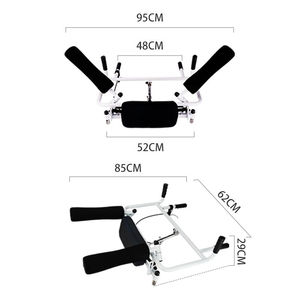 Silla de ruedas elevadora hidráulica multifuncional para el cuidado de la transferencia de pacientes Características de transferencia de ducha Equipo de seguridad para el baño - Product Image 2