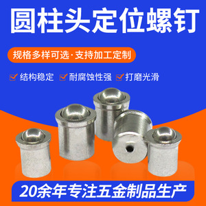 YX Cylindrical Head Locating <b>Screw</b> D5 L6 Metric Stainless Steel Fully Threaded Type Standard Use - Product Image 4