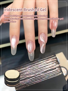 <span class=keywords><strong>Vernis</strong></span> à ongles gel métallique super brillant 5 ml, sans nettoyage, effet miroir argenté, <span class=keywords><strong>semi</strong></span>-<span class=keywords><strong>permanent</strong></span>, à retirer par trempage, pour nail art UV - Product Image 2