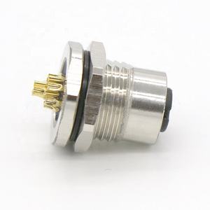 M5 M8 M12 M16 7/8 M23 không thấm nước Hàn <span class=keywords><strong>PCB</strong></span> bảng điều khiển gắn kết ổ cắm, Nam-Nữ cắm, 3P <span class=keywords><strong>4P</strong></span> 5P 6P 8p nhựa Cáp cảm biến - Product Image 2