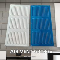 Rejilla de Ventilación Marina OEM de Acero Inoxidable/Aluminio, Resistente a la Corrosión del Agua Salada, para Yates, Tamaño Personalizado