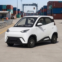 Véhicule électrique à quatre roues à basse vitesse fabriqué en Chine, 4 portes, 5 places, voiture électrique familiale fermée, véhicule de transport familial