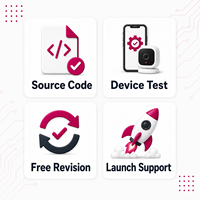 Desarrollo de Aplicaciones Móviles Personalizadas para IoT y Control de Dispositivos Inteligentes con Integración de Hardware Conectado y Soluciones de Automatización del Hogar