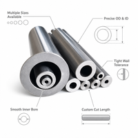 Tuyau en acier sans soudure laminé à froid SAE1010 1020 1035 OD24.5mm à 219mm pour système hydraulique, tuyaux en acier au carbone sans soudure de précision