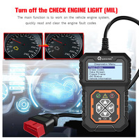 Herramientas del vehículo máquina universal coche automotriz OBD2 escáner herramienta conector T31