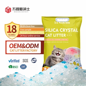 للبيع بالجملة فضلات القطط من هلام السيليكا OEM ODM فضلات القطط الكريستالية غير المقلوبة - Product Image 1