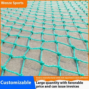 Thể Thao Mặt Đất Hàng Rào Cách Ly <span class=keywords><strong>Net</strong></span> Thắt Nút Nylon Bảo Vệ Phân Vùng Top <span class=keywords><strong>Net</strong></span> Cho Bóng Đá & Bóng Rổ Vườn Nguồn Cung Cấp - Product Image 2