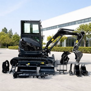 ENVÍO GRATUITO Mini Excavadora de 3.5 Toneladas, Excavadoras de 1.2T y 2.5T, Retroexcavadora Agrícola, Excavadora a Bajo Precio - Product Image 2