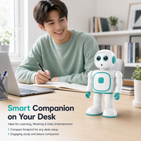 Robot programmable, robot humanoïde éducatif intelligent à intelligence artificielle, robot dansant, voix GPT, anglais, matériau ABS, fabriqué en Chine