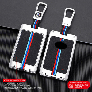 Étui de protection pour <span class=keywords><strong>clé</strong></span> de voiture en alliage de zinc et gel de silice pour Toyota LEVIN COROLLA RAV4 IZOA AVALON Plarad Camry, <span class=keywords><strong>porte</strong></span>-clés NFC - Product Image 2