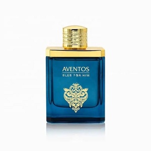 Authentique <span class=keywords><strong>parfum</strong></span> arabe Aventos <span class=keywords><strong>Blue</strong></span> pour homme, <span class=keywords><strong>eau</strong></span> <span class=keywords><strong>de</strong></span> <span class=keywords><strong>parfum</strong></span> 100 ml, flacon luxueux bleu et or à motifs floraux, <span class=keywords><strong>parfum</strong></span> masculin - Product Image 6