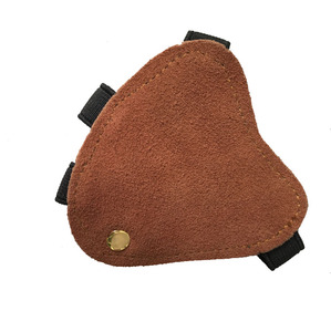 Protector de microfibra y PU para dedos, herramienta de protección para arco y flecha, tiro con arco, conveniente de usar - Product Image 5