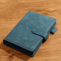Nouvel arrivage Agenda d'affaires Agenda Cahier de notes avec logo personnalisé Cahier de notes de bureau imprimé A5 en cuir PU avec porte-stylo