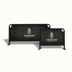 Barrera de Malla de Vinilo PVC Personalizada para Eventos Deportivos, Control de Multitudes y Protección - Product Image 1