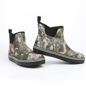 Moda mujer lluvia impermeable bajo MOQ <span class=keywords><strong>jardín</strong></span> mujeres tobillo Botas <span class=keywords><strong>de</strong></span> lluvia impermeable Chelsea señora Botas <span class=keywords><strong>de</strong></span> lluvia - Product Image 3