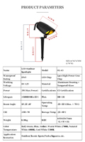 Nouvelles lampes de jardin LED OL-43 en aluminium, économes en énergie, haute luminosité, IP65, étanches, CRI 95, faisceau 40°