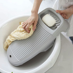 Planche à laver avec porte-savon en plastique antidérapante pour usage domestique - Product Image 2