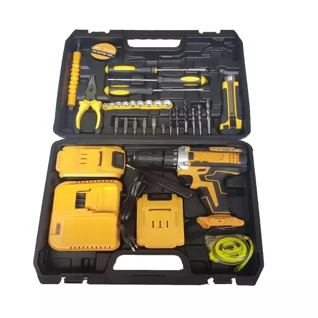 Drilling tool kit Lithium battery cordless Electric kit Power Drills