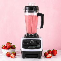 Mixeur à smoothies et broyeur de glace détachable facile à nettoyer, sans BPA, 2,5-6 L, pour la maison, la cuisine et les bars à jus
